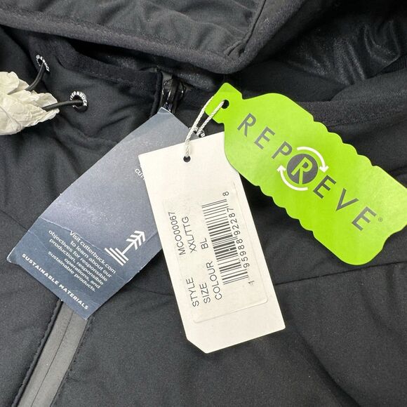 NEW Kansas City Chiefs Cutter Buck Mission Ridge Repreve Puffer Jacket 2XL Black - Picture 9 of 16